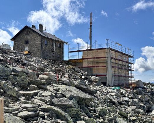 Baustelleneinrichtung Landshuter Europahütte
